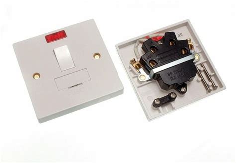 fused junction box lighting|fused outlet box.